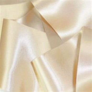 0422-245 Ivory Double Face Satin Ribbon ~ 3 sizes